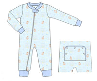 PRE ORDER Boys Gingerbread Dreams Knit Lounge Zippy | ETA to LBS: OCTOBER