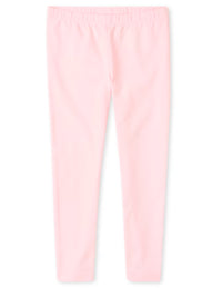 Girls Matching Pink Leggings