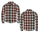 Mens Tartan Plaid Button Down Shirt