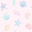 PRE ORDER Girls Sally Sells Seashells Smocked Rashguard One Piece UPF 50+ | ETA to LBS: APRIL