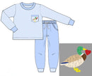 PRE ORDER Boys French Knot Valentine Mallard Jogger Set | ETA to LBS: DECEMBER