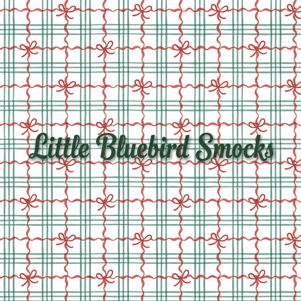 PRE ORDER Girls Smocked Wrapped with a Bow Bubble | ETA to LBS: OCTOBER