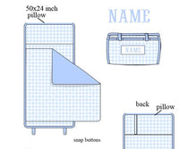 PRE ORDER Blue Gingham Luggage Collection | ETA to LBS: DECEMBER
