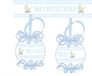 PRE ORDER Baby’s 1st Christmas Smocked Ornament | ETA to LBS: OCTOBER