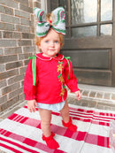 PRE ORDER Girls 3D Gingerbread Bloomer Set | ETA to LBS: OCTOBER