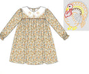 PRE ORDER Girls Hand Embroidered Classic Turkey Bloomer Set & Dress | ETA to LBS: SEPTEMBER