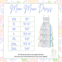 PRE ORDER Mom Match Toile Garden Bows Dress | ETA to LBS: March