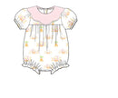 PRE ORDER Girls Bunny Print Knit Bubble