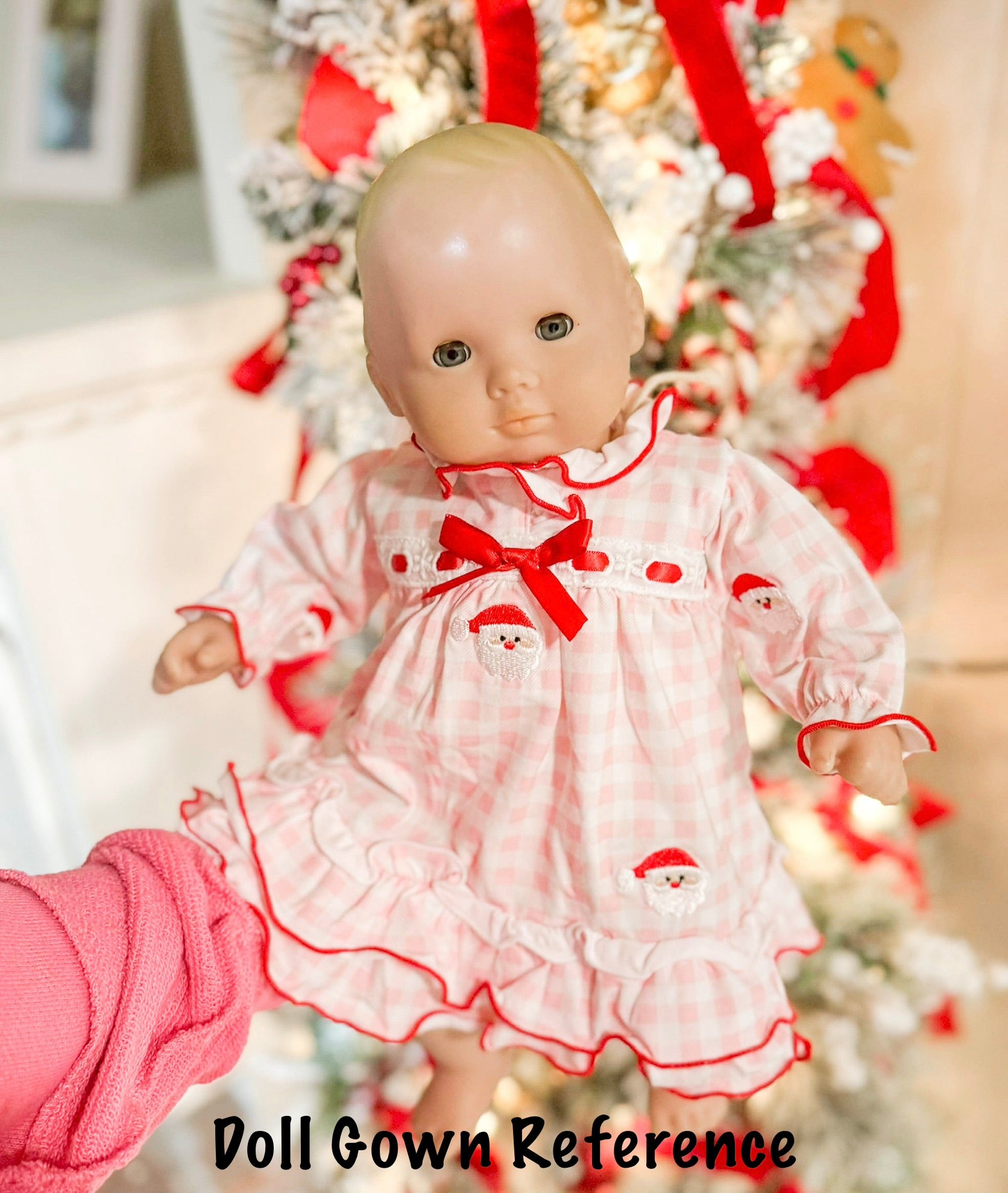 PRE ORDER Rockin’ Around the Christmas Tree *DOLL* Match Gown | ETA to LBS: OCTOBER
