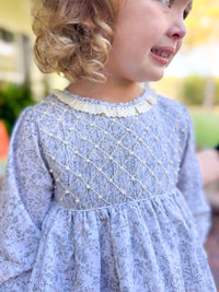 Girls Sage Heirloom Bloomer Set