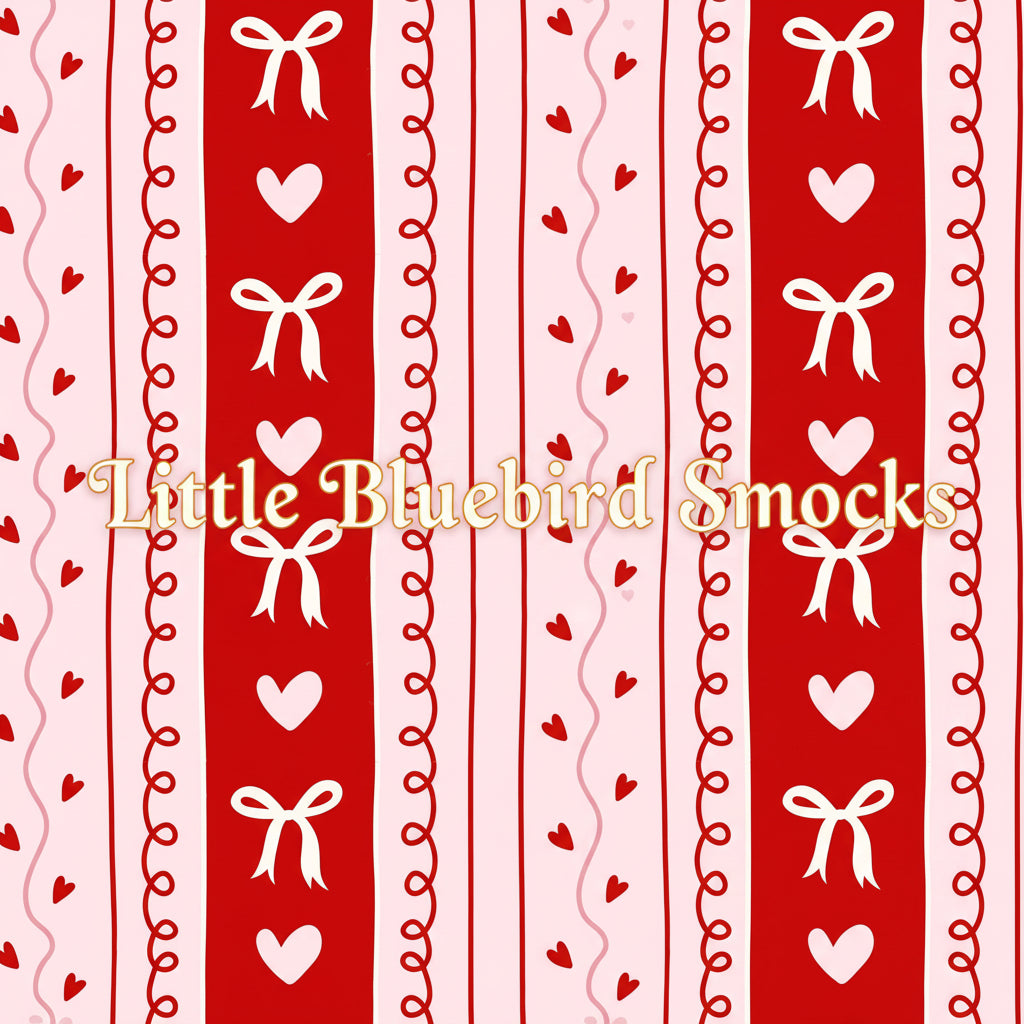 PRE ORDER Girls Smocked & Beaded Valentine Cutie Bloomer Set | ETA to LBS: DECEMBER
