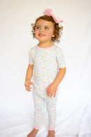 PRE ORDER Girls Elegance In Bloom Bamboo Pajama Pant Set