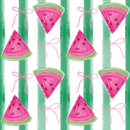 PRE ORDER Girls Watermelon Print Bubble ETA: MAY