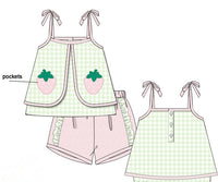 PRE ORDER Girls Berry Sweet Short Set | ETA to LBS: APRIL