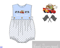 Boys French Knot Pit Stop Crew Bubble