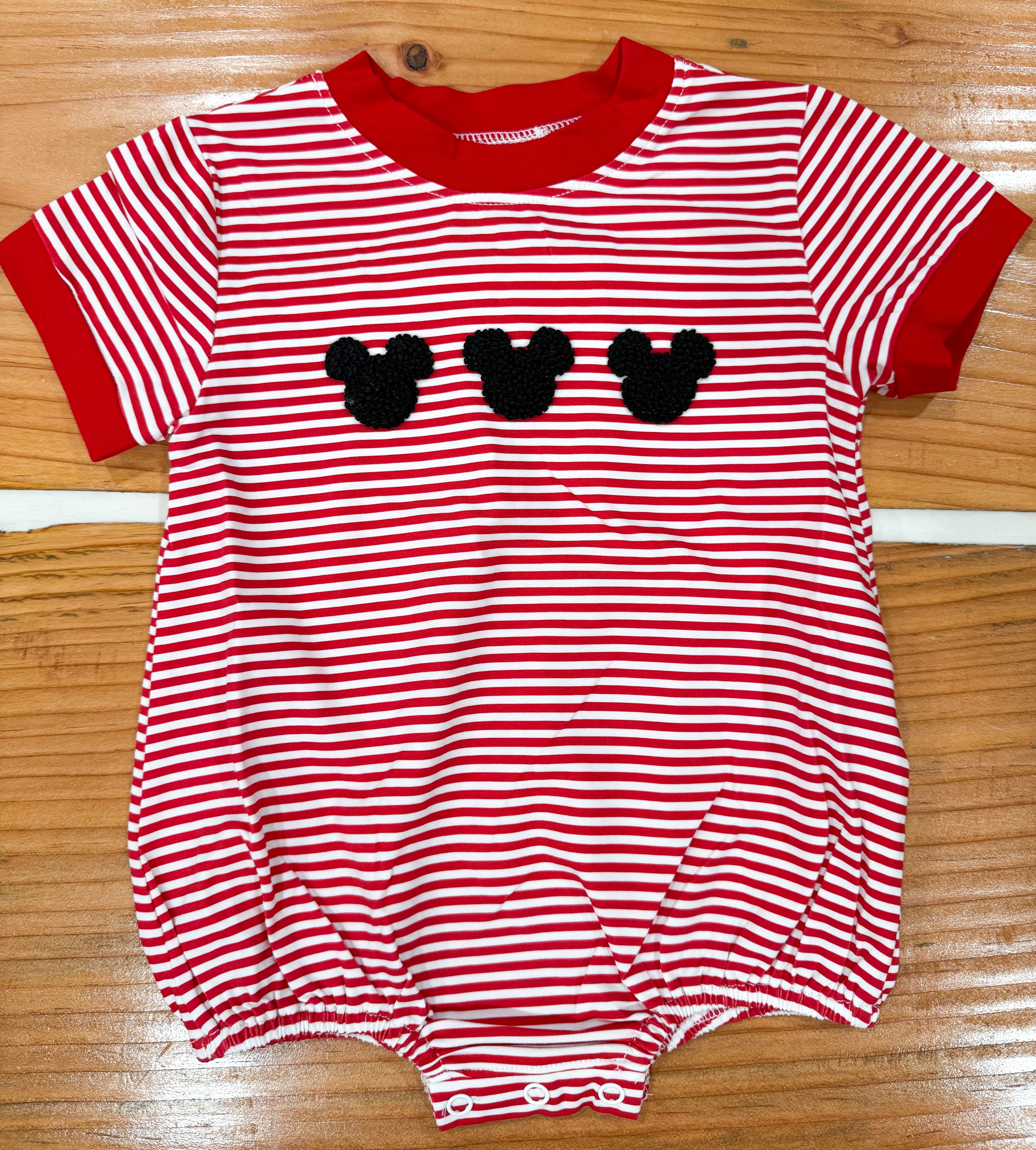 Boys French Knot Mouse Bubble