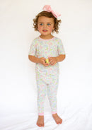 PRE ORDER Girls Elegance In Bloom Bamboo Pajama Pant Set