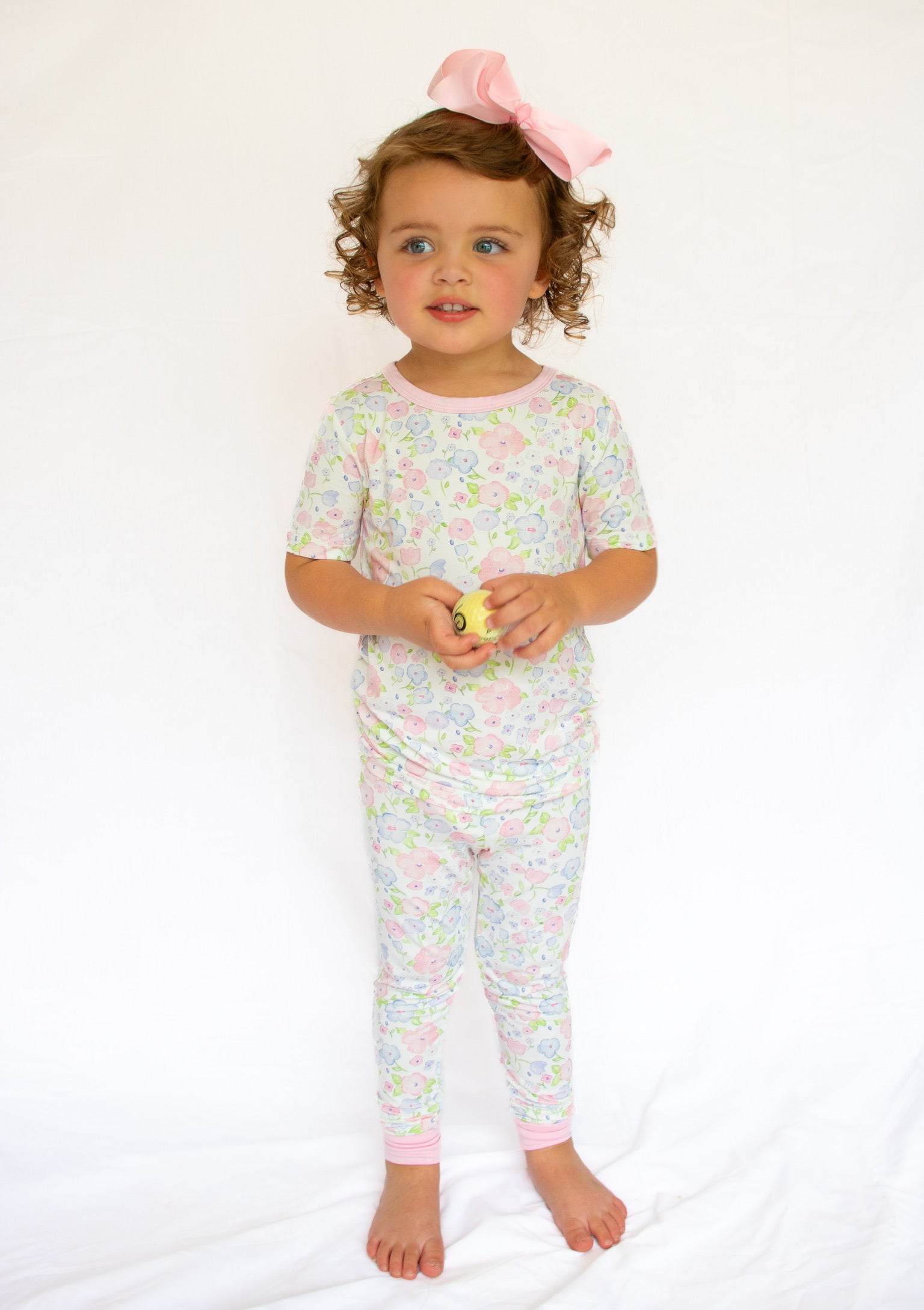 PRE ORDER Girls Elegance In Bloom Bamboo Pajama Pant Set