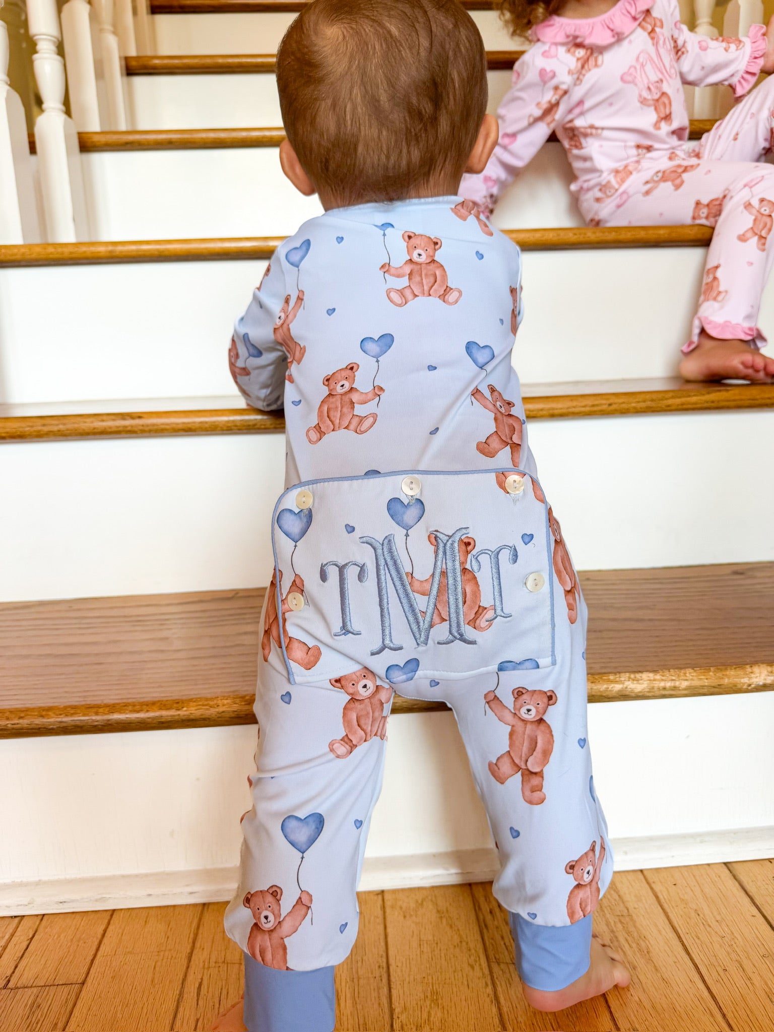 Boys Beary Sweet Knit Lounge Zippy