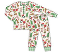 Boys Grinch Knit Pajamas RTS