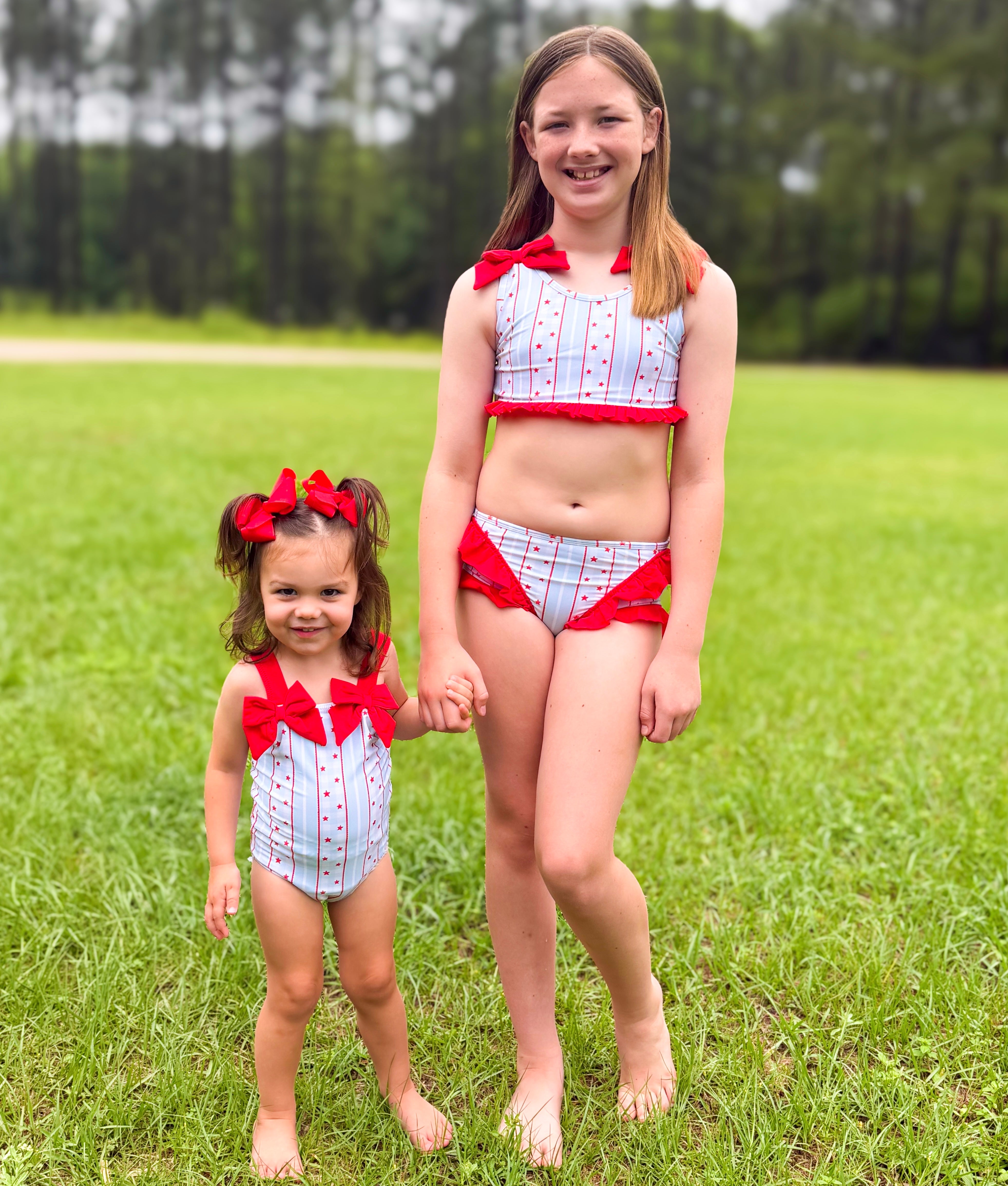Girls Oh My Stars Two-Piece Swimsuit