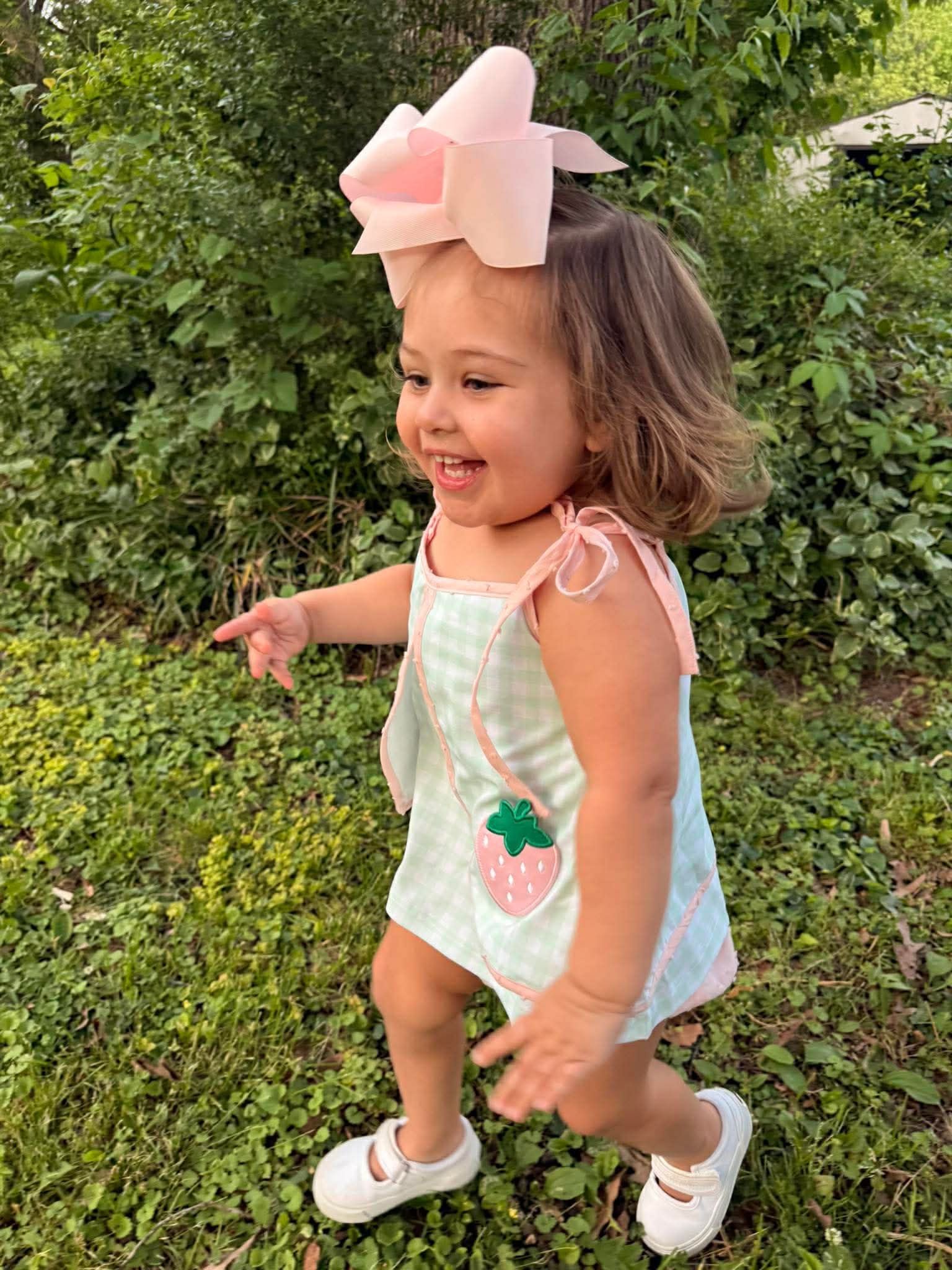 Girls Berry Sweet Bloomer Set