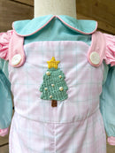 Girls Pastel Wonderland Long Romper