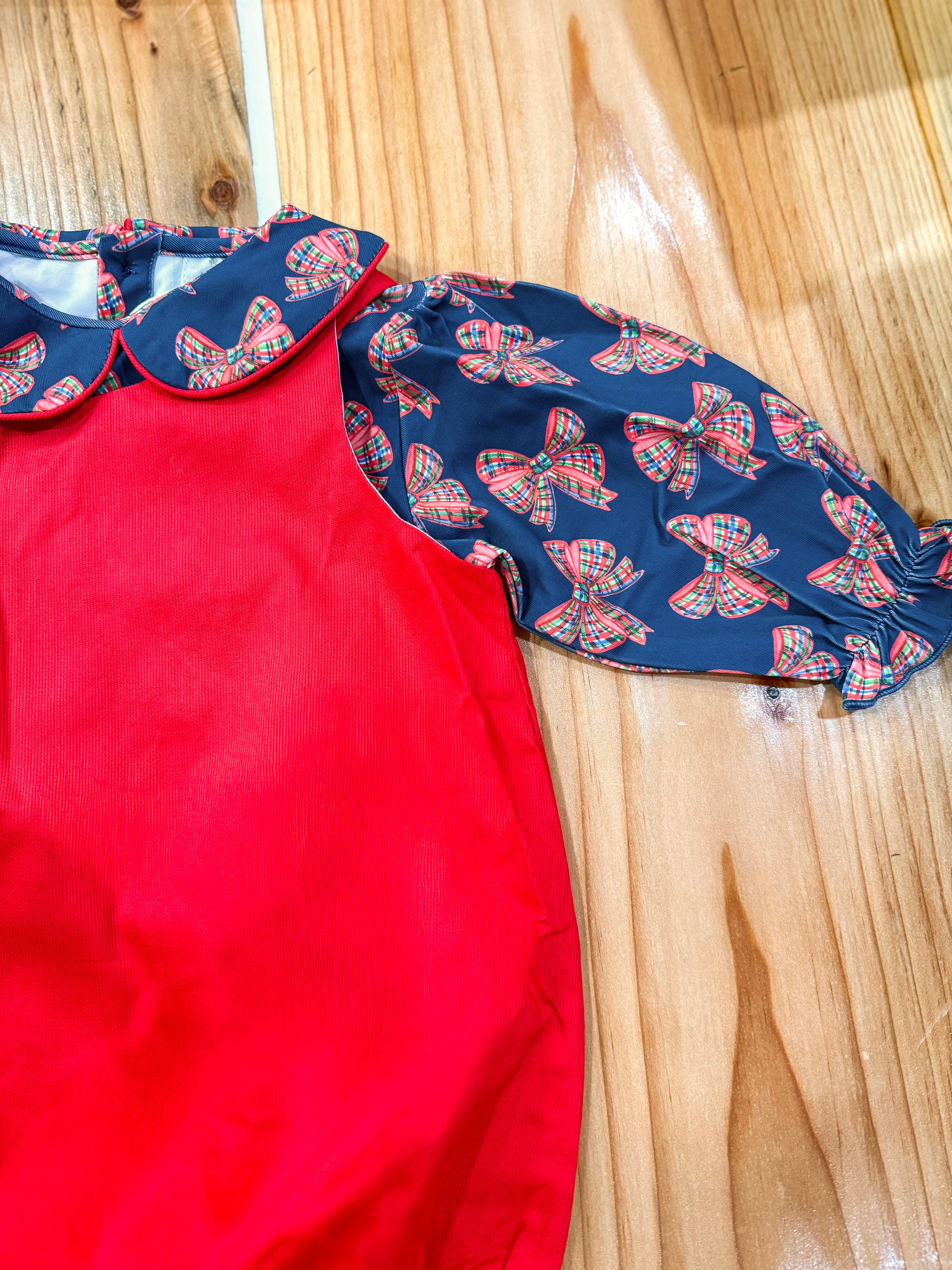 Girls Christmas Bows Bubble