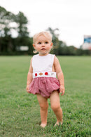 Boys Embroidered Team Spirit Bubble