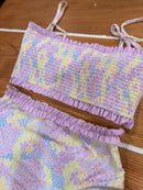 Women’s Retro Floral 2 Piece Swimsuit