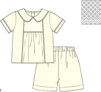 PRE ORDER Boys Easter Sunshine Heirloom Short Set | ETA to LBS: LATE FEBRUARY