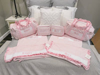 PRE ORDER Pink Gingham Luggage Collection | ETA to LBS: DECEMBER