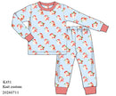 PRE ORDER Boys Here Comes Santa Knit 2-Piece Lounge Set | ETA to LBS: OCTOBER