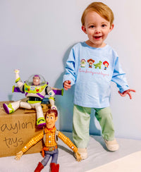 Boys Toy Friends French Knot Pants Set