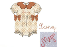 PRE ORDER Girls Autumn Bloom Bubble | ETA to LBS: SEPTEMBER