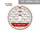 PRE ORDER Classic Christmas Quilted Tree Skirt | ETA to LBS: October