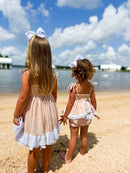 Girls Muslin & Lace Dress