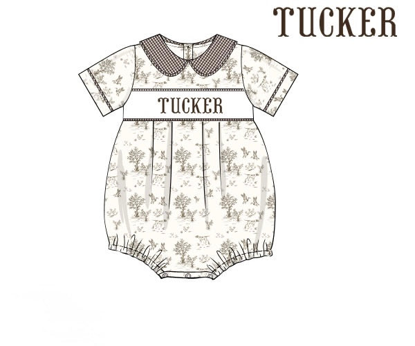 PRE ORDER Boys Custom Smock Marshland Friends Bubble | ETA to LBS: SEPTEMBER