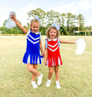 Blue & White Cheer Dress