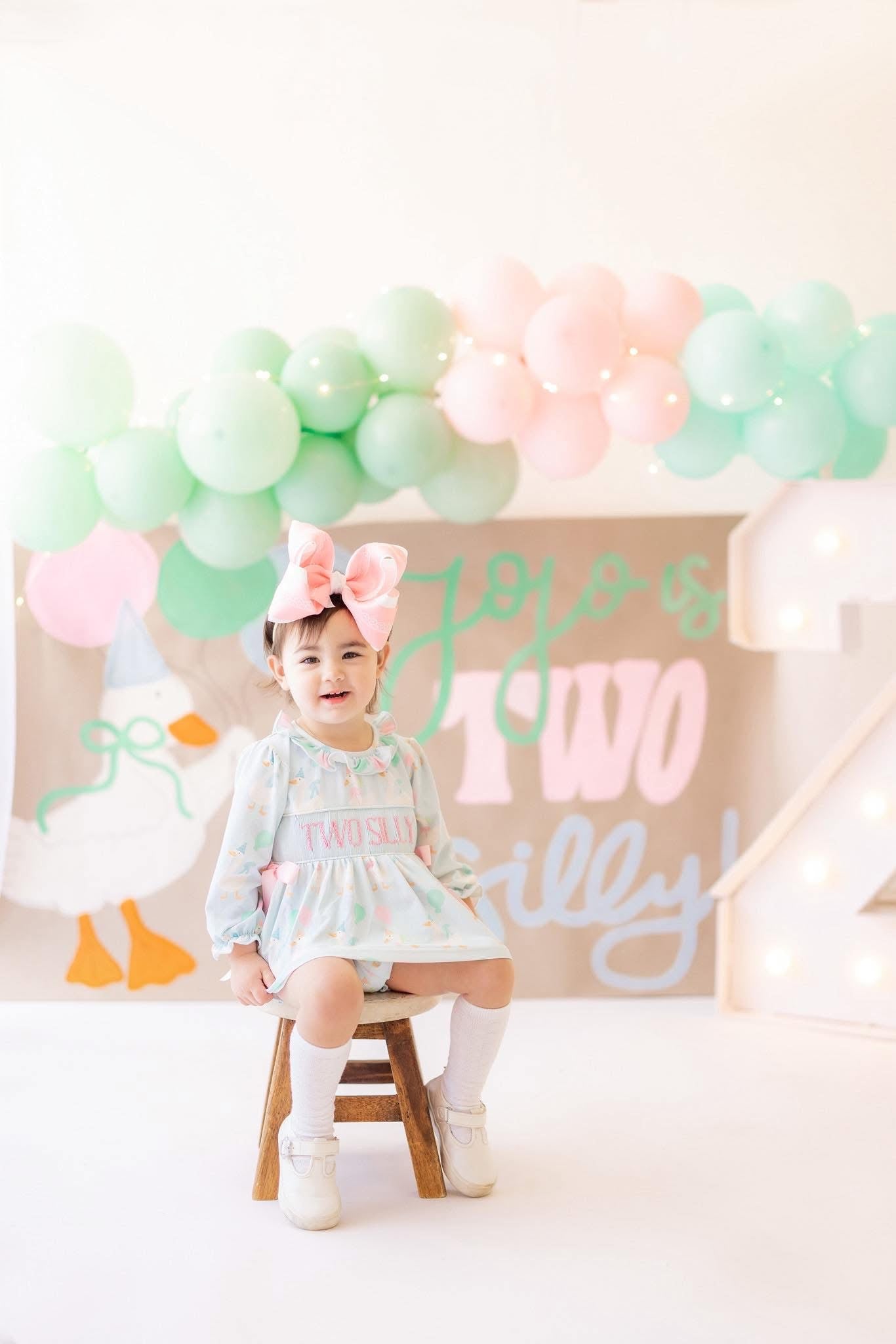 Girls Silly Goose Birthday Girl Bloomer Set