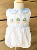 Boys French Knot Sailing Away Bubble