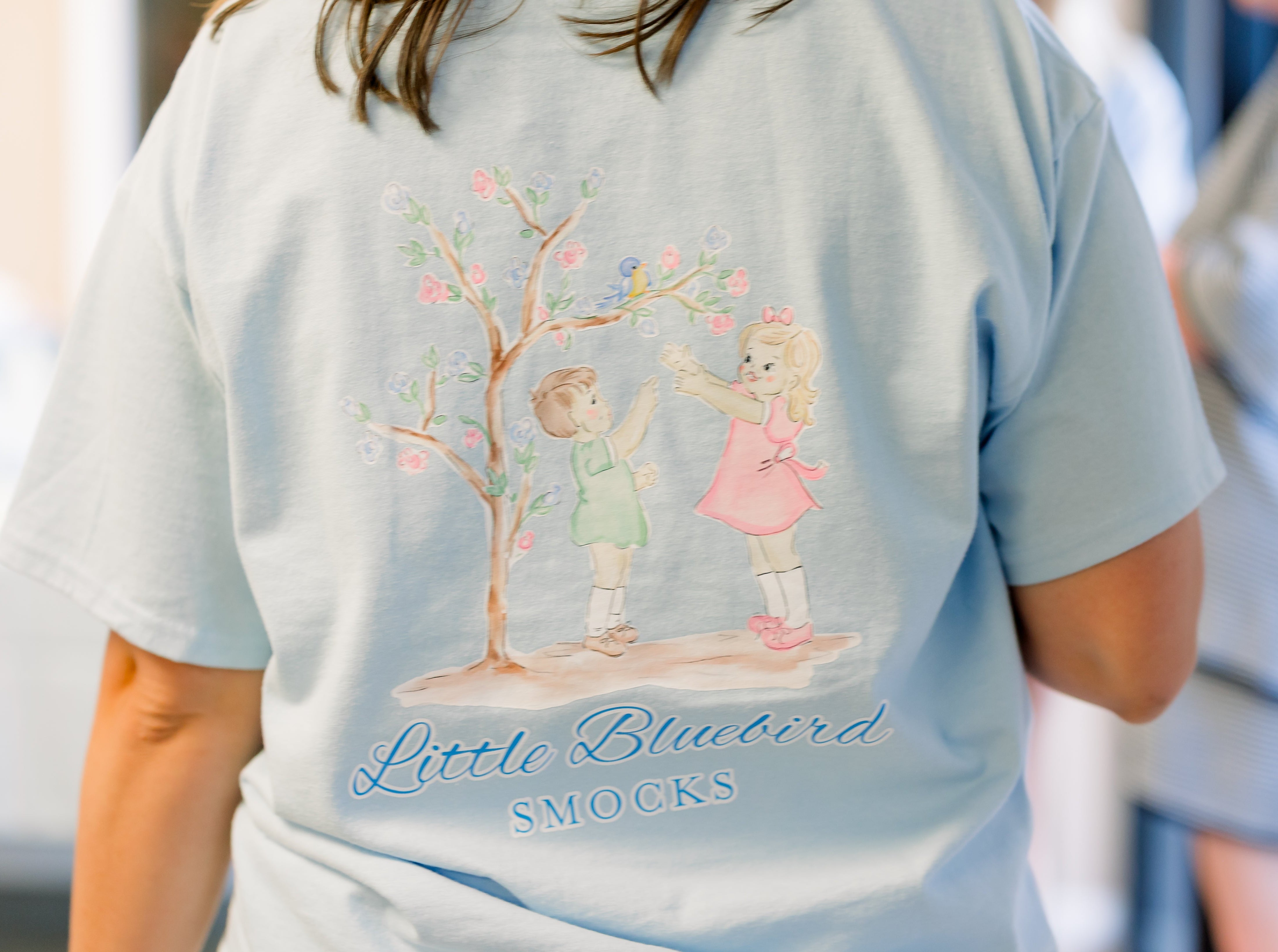 PRE ORDER Little Bluebird Smocks Logo T-Shirts | ETA to LBS: OCTOBER