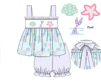 PRE ORDER Girls Let’s Play Mermaids Bubble Shorts Set ETA: APRIL