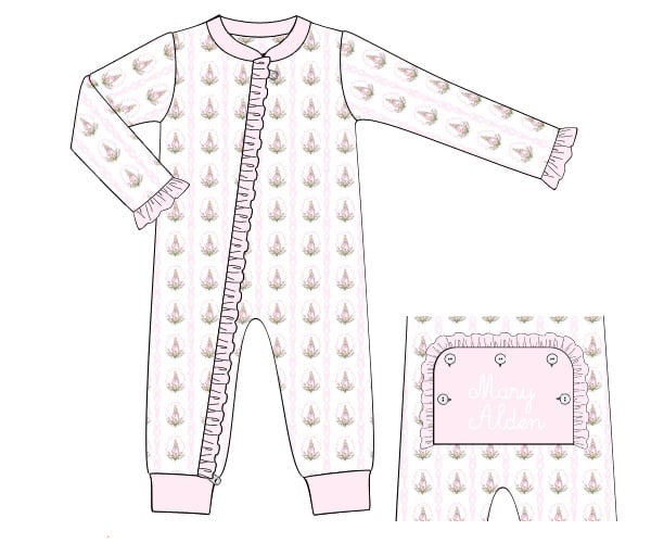 PRE ORDER Girls Peter Rabbit Long-Sleeve Zippy | ETA to LBS: LATE FEBRUARY