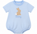 PRE ORDER Boys Appliqué Sweet Springtime Bunny Bubble| ETA to LBS: FEBRUARY