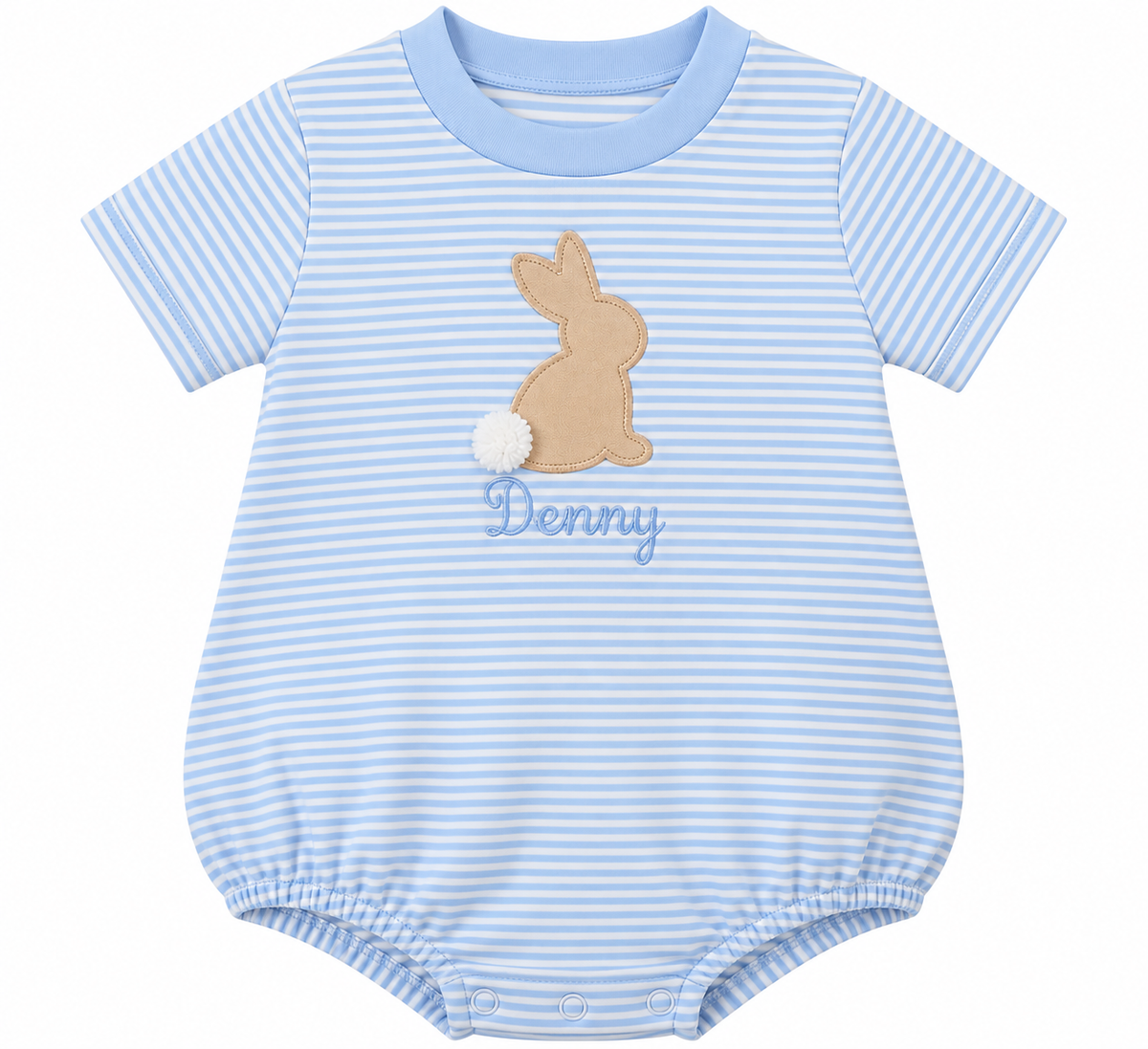 PRE ORDER Boys Appliqué Sweet Springtime Bunny Bubble| ETA to LBS: FEBRUARY