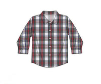 PRE ORDER Boys & Men’s Tartan Plaid Button Down Polo | ETA to LBS: OCTOBER