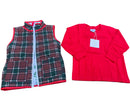 Boys Reversible Seasons Greetings Vest