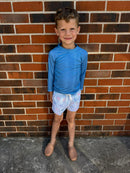 Boys Sea Shells Swim Trunks