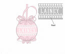 PRE ORDER Pink Pearls Smocked Ornament | ETA to LBS: OCTOBER